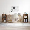 Image de Vidaxl Ensemble Meuble Tv 2 Pcs Bois Ancien 37 X 35 X 107 Cm
