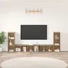Image de Vidaxl Meuble Tv 4 Pcs ChÃªne Artisan 37 X 35 X 107.5 Cm Bois IngÃ©nieur