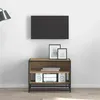 Image de Vidaxl Meuble Tv ChÃªne Artisanal 61 X 40 X 46 Cm Bois D'ingÃ©nierie
