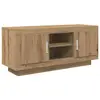 Image de Vidaxl Meuble Tv ChÃªne Artisanal 102 X 35 X 45 Cm Bois D'ingÃ©nierie