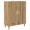 Image de Vidaxl Buffet ChÃªne Artisanal 70 X 34 X 90 Cm Bois D'ingÃ©nierie