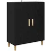 Image de vidaXL Buffet ChÃªne noir 70 x 34 x 90 cm Bois d'ingÃ©nierie