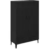 Image de vidaXL Haut Armoire avec tiroir ChÃªne noir 70 x 31 x 115 cm