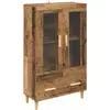 Image de vidaXL Haut Armoire Bois Ancien 70 x 31 x 115 cm Bois d'ingÃ©nierie