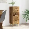 Image de Vidaxl Buffet Bois Ancien 34,5 X 34 X 90 Cm Bois D'ingÃ©nierie