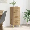 Image de Vidaxl Buffet ChÃªne Artisanal 34,5 X 34 X 90 Cm Bois D'ingÃ©nierie