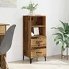 Image de Vidaxl Buffet Bois Ancien 34 X 34,5 X 90 Cm Bois D'ingÃ©nierie