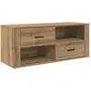 Image de Vidaxl Meuble Tv ChÃªne Artisanal 100 X 35 X 40 Cm Bois D'ingÃ©nierie