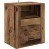 Image de Vidaxl Cabinet De Chevet Bois Ancien 50 X 36 X 60 Cm Bois D'ingÃ©nierie