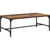 Image de vidaXL Table basse Bois Ancien 100 x 50 x 35 cm Bois d'ingÃ©nierie