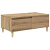 Image de vidaXL Table basse ChÃªne artisanal 90 x 50 x 35 cm Bois d'ingÃ©nierie