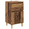 Image de vidaXL Cabinet de chevet Bois ancien 40 x 35 x 70 cm Bois d'ingÃ©nierie