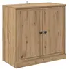 Image de Vidaxl Buffet ChÃªne Artisanal 70 X 35,5 X 67,5 Cm Bois D'ingÃ©nierie