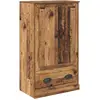Image de vidaXL Haut Armoire Bois Ancien 60 x 35,5 x 103,5 cm Bois d'ingÃ©nierie