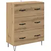 Image de Vidaxl Buffet Avec Tiroir ChÃªne Artisanal 69,5 X 34 X 90 Cm