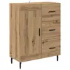 Image de Vidaxl Buffet Avec Tiroir ChÃªne Artisanal 69,5 X 34 X 90 Cm