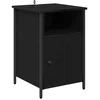 Image de vidaXL Cabinet de chevet ChÃªne noir 40 x 42 x 60 cm Bois d'ingÃ©nierie