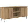 Image de Vidaxl Meuble Tv ChÃªne Artisanal 104 X 35 X 50 Cm Bois D'ingÃ©nierie