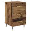 Image de vidaXL Cabinet de chevet Bois ancien 40 x 40 x 66 cm Bois d'ingÃ©nierie