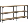 Image de Vidaxl Table Console ChÃªne Artisanal 150 X 29 X 75 Cm
