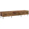 Image de vidaXL Meuble TV Bois ancien 150 x 36 x 30 cm Bois d'ingÃ©nierie