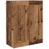 Image de vidaXL Meuble mural Bois Ancien 69,5 x 34 x 90 cm Bois d'ingÃ©nierie
