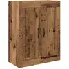 Image de vidaXL Meuble mural Bois Ancien 69,5 x 34 x 90 cm Bois d'ingÃ©nierie