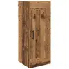 Image de vidaXL Meuble mural Bois Ancien 34,5 x 34 x 90 cm Bois d'ingÃ©nierie