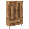 Image de vidaXL Haut Armoire Bois Ancien 69,5 x 31 x 115 cm Bois d'ingÃ©nierie