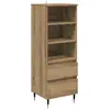 Image de vidaXL Haut Armoire ChÃªne artisanal 40 x 36 x 110 cm Bois d'ingÃ©nierie