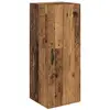 Image de vidaXL Meuble mural Bois Ancien 34,5 x 34 x 90 cm Bois d'ingÃ©nierie