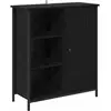 Image de vidaXL Buffet ChÃªne noir 70 x 30 x 80 cm Bois d'ingÃ©nierie