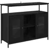 Image de vidaXL Buffet ChÃªne noir 100 x 35 x 80 cm Bois d'ingÃ©nierie