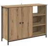 Image de Vidaxl Buffet ChÃªne Artisanal 100 X 33 X 75 Cm Bois D'ingÃ©nierie