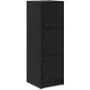 Image de vidaXL Haut Armoire ChÃªne noir 35 x 37 x 109 cm Bois d'ingÃ©nierie