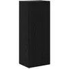 Image de vidaXL Meuble TV mural ChÃªne noir 40,5 x 30 x 102 cm Bois d'ingÃ©nierie