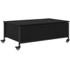 Image de vidaXL Table basse ChÃªne noir 91 x 55 x 32 cm Bois d'ingÃ©nierie