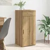 Image de vidaXL Buffet ChÃªne noir 42,5 x 40 x 93 cm Bois d'ingÃ©nierie