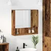 Image de Vidaxl Armoire Miroir Bois Ancien 59 X 17 X 55 Cm Bois D'ingÃ©nierie