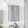 Image de vidaXL Cabinet de salle de bain Sonoma gris 39 x 23.5 x 65 cm