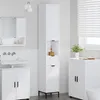 Image de vidaXL Meuble de salle de bain haut Blanc 31.5 x 33 x 190 cm