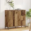 Image de Vidaxl Buffet Bois Ancien 89,5 X 33 X 82 Cm Bois D'ingÃ©nierie