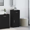 Image de vidaXL Ensemble de Meubles de Salle de Bain avec tiroir TULUM Noir