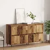 Image de Vidaxl Buffets 2 Pcs Bois Ancien 120 X 35 X 70 Cm Bois D'ingÃ©nierie
