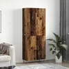 Image de Vidaxl Haut Armoire Bois Ancien 69,5 X 34 X 180 Cm Bois D'ingÃ©nierie
