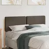 Image de vidaXL TÃªte de lit capitonnÃ©e Marron et Taupe 150 cm Pin massif