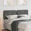 Image de vidaXL TÃªte de lit capitonnÃ©e Marron et gris clair 150 cm Pin massif