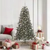 Image de vidaXL Sapin de NoÃ«l artificiel avec 300 LED Vert 99 x 99 x 180 cm