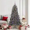 Image de vidaXL Sapin de NoÃ«l artificiel avec 300 LED Vert 99 x 99 x 180 cm