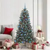 Image de vidaXL Sapin de NoÃ«l artificiel avec 300 LED Vert 99 x 99 x 180 cm